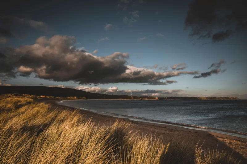 Oxwich Bay on the Gower Peninsula